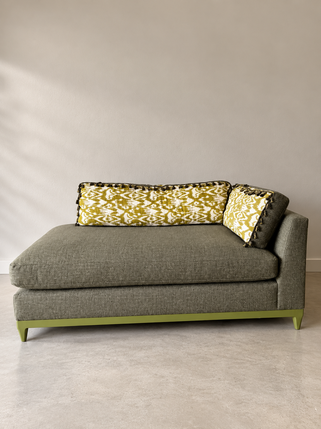 Vintage Olive Green Daybed Sofa