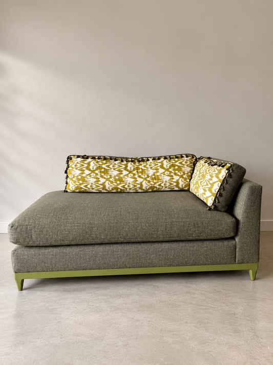 Vintage Olive Green Daybed Sofa