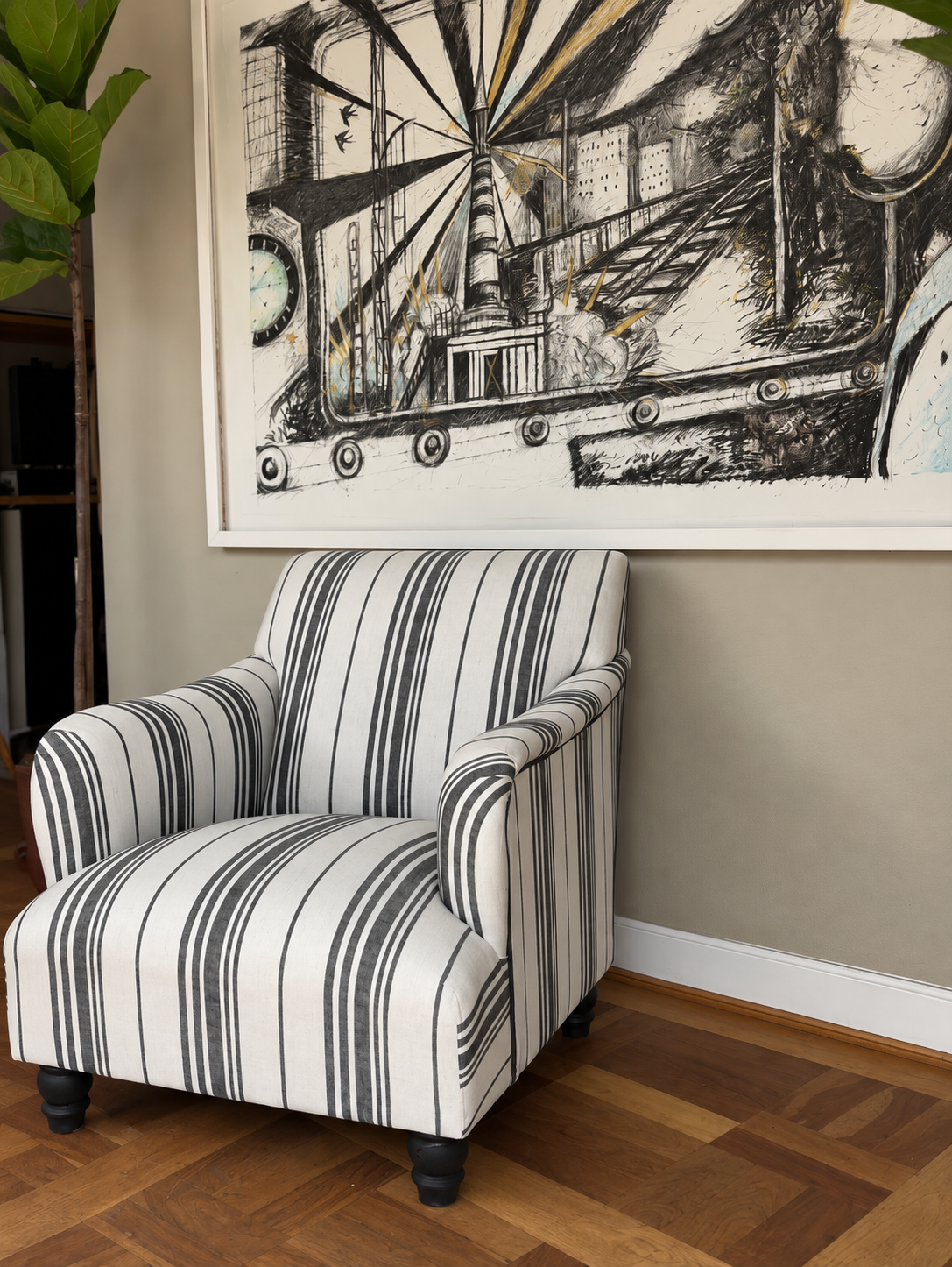 Vintage Kantha Armchairs
