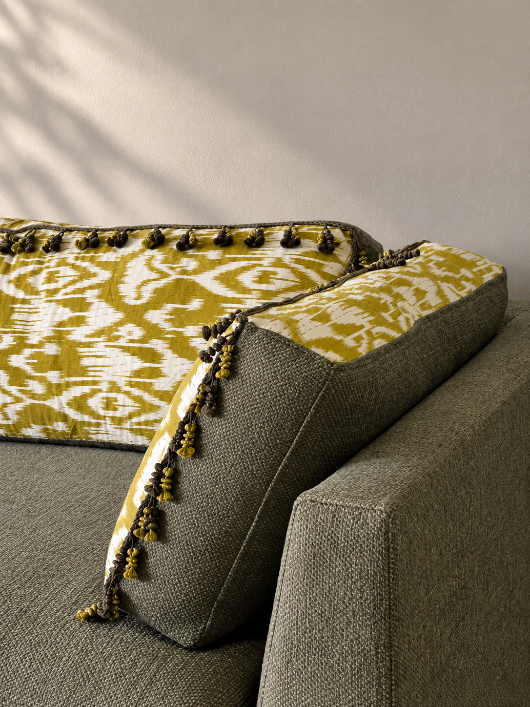 Vintage Olive Green Daybed Sofa