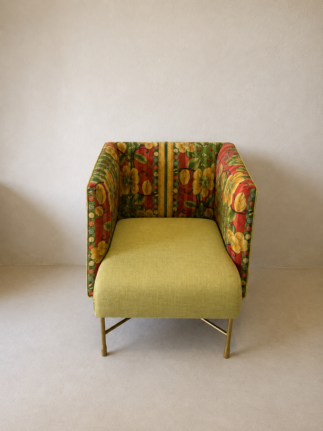 Jaipur Jewel Patchwork Accent Armchair