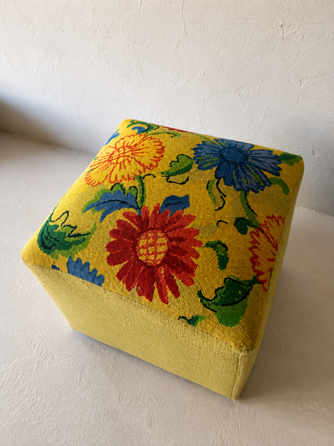 Bengal Cube Ottoman