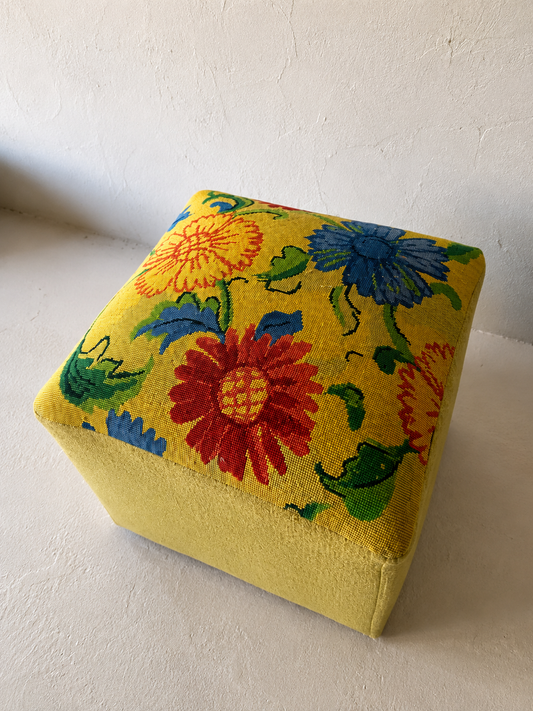 Bengal Cube Ottoman